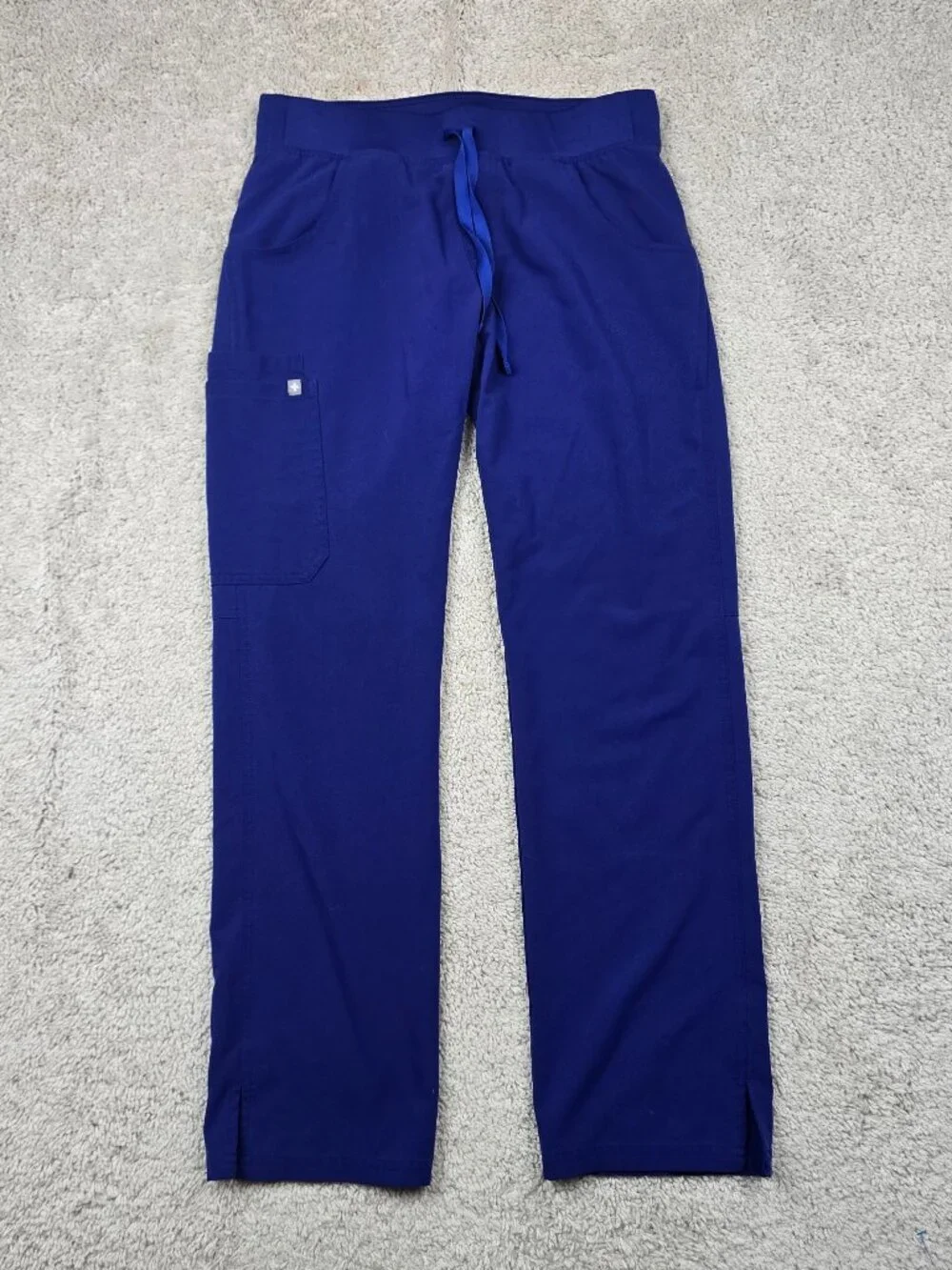 FIGS Mens Nurse Scrub  jogger Pants Blue Size Small S Drawstring USA Loose Fit